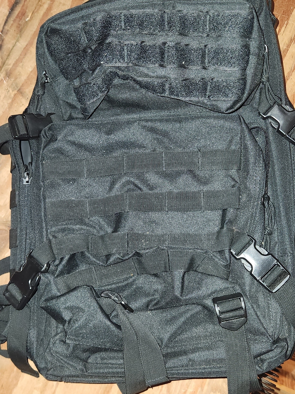 Tactical Black Men's Backpack NWoT